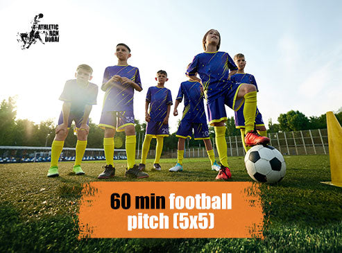 60 min football pitch rental